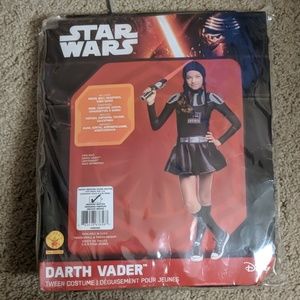 Star wars Darth Vader tween costume medium
